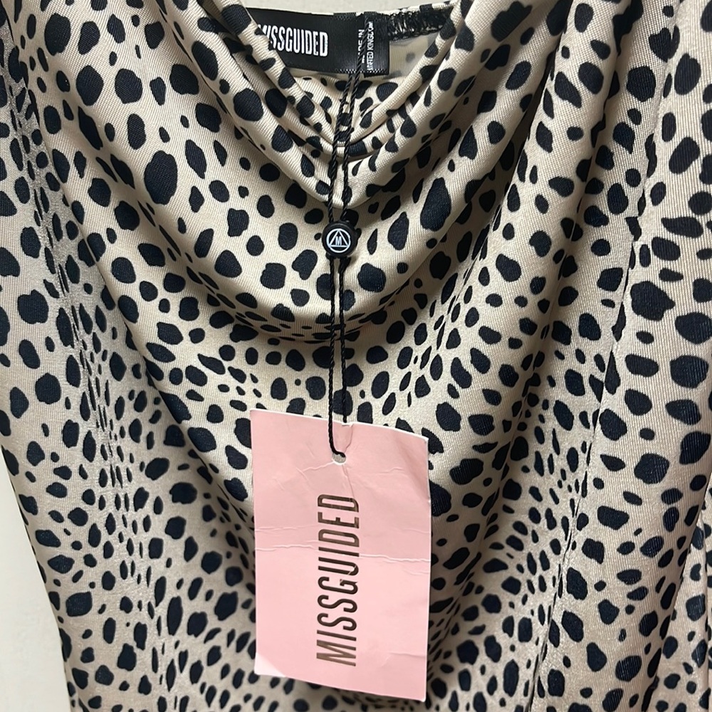 Revolve MISSGUIDED leopard cocktail dress - Picture 4 of 5